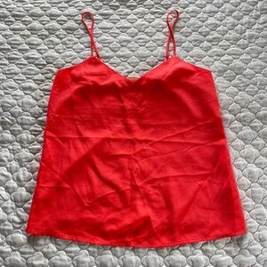 Scotch & Soda Maison Scotch Woven Front Jersey Back Camisole Size Small